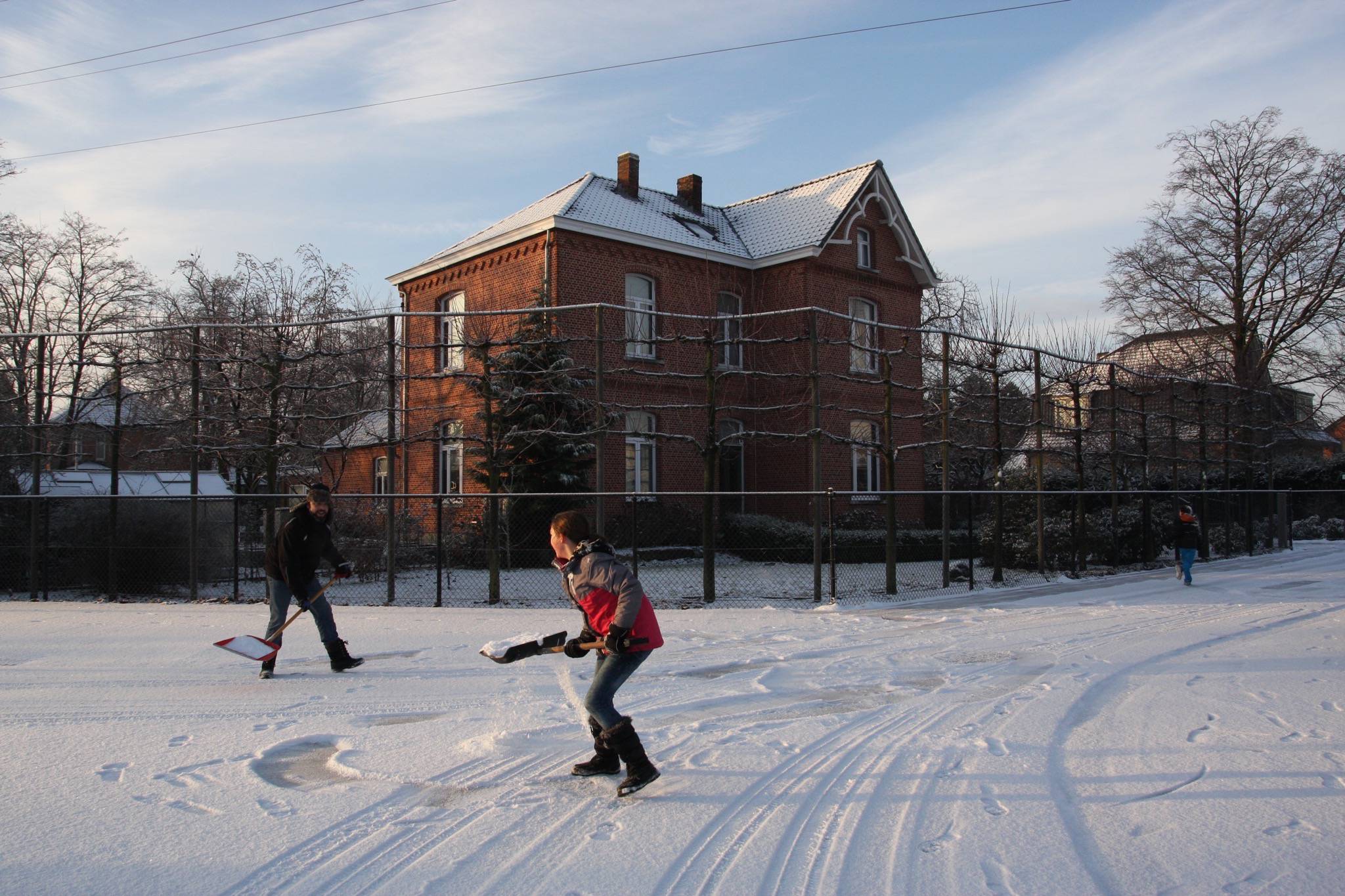 Ouderwetse sneeuwpret